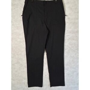 Hurley Womens Black Performance Hiking Pants High Rise Stretch Size 14/34‎